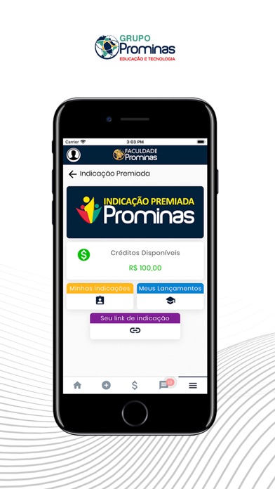 App Prominas screenshot 3