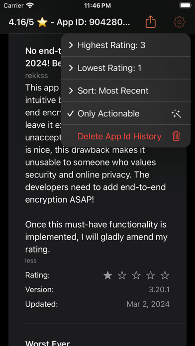 App Reviews - Insights with AI screenshot 2
