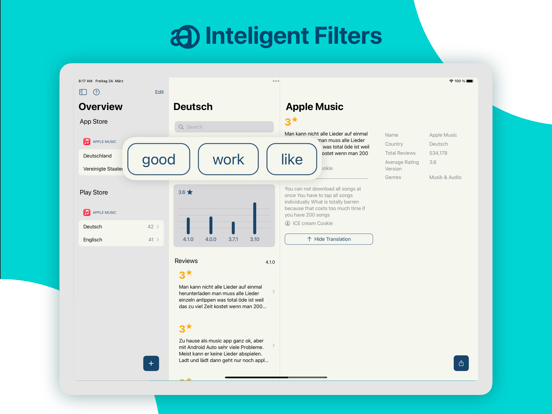 App Reviews - iOS & Android screenshot 1