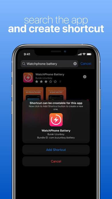 App Shortcut screenshot 1