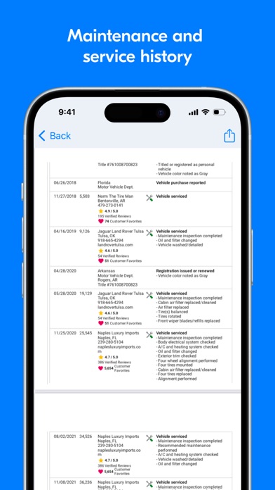App Vin — check car history screenshot 3