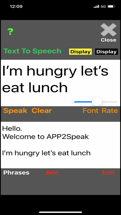 APP2Speak® screenshot 3