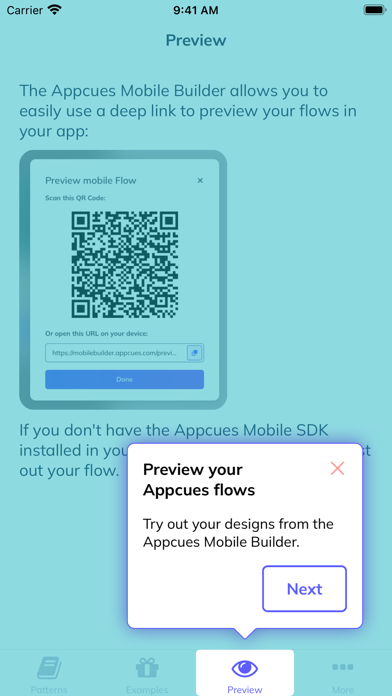 Appcues Mobile Showcase screenshot 2