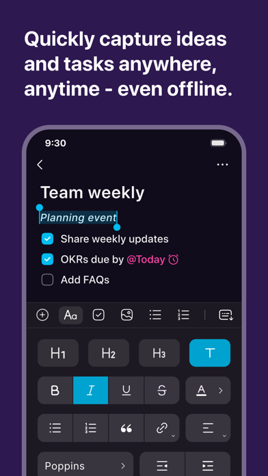AppFlowy screenshot 2