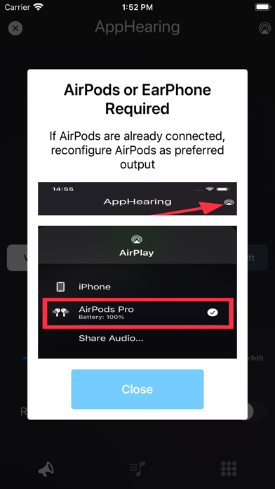 AppHearing - Assistive hearing screenshot 4