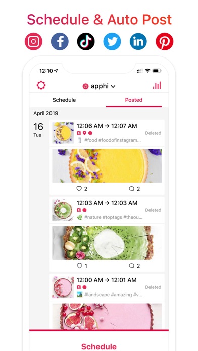 Apphi: Social Media Scheduler screenshot 4