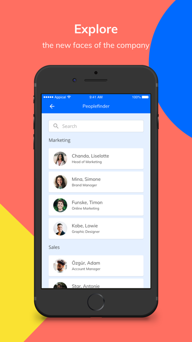 Appical, the onboarding app screenshot 2