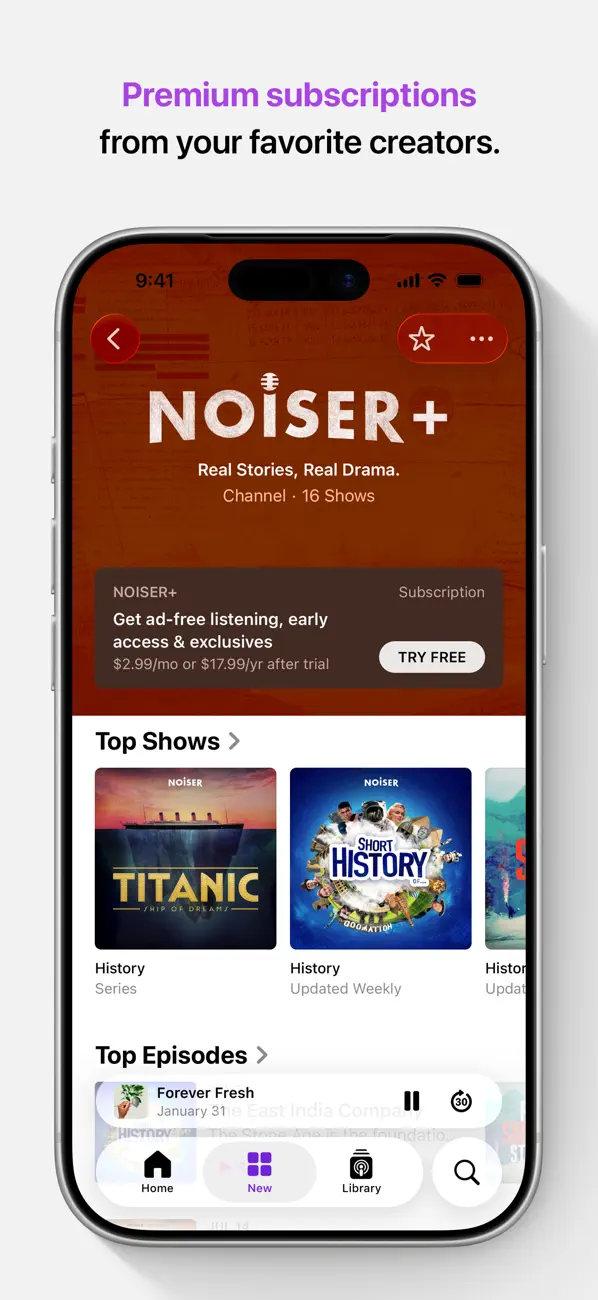 Apple Podcasts screenshot 4