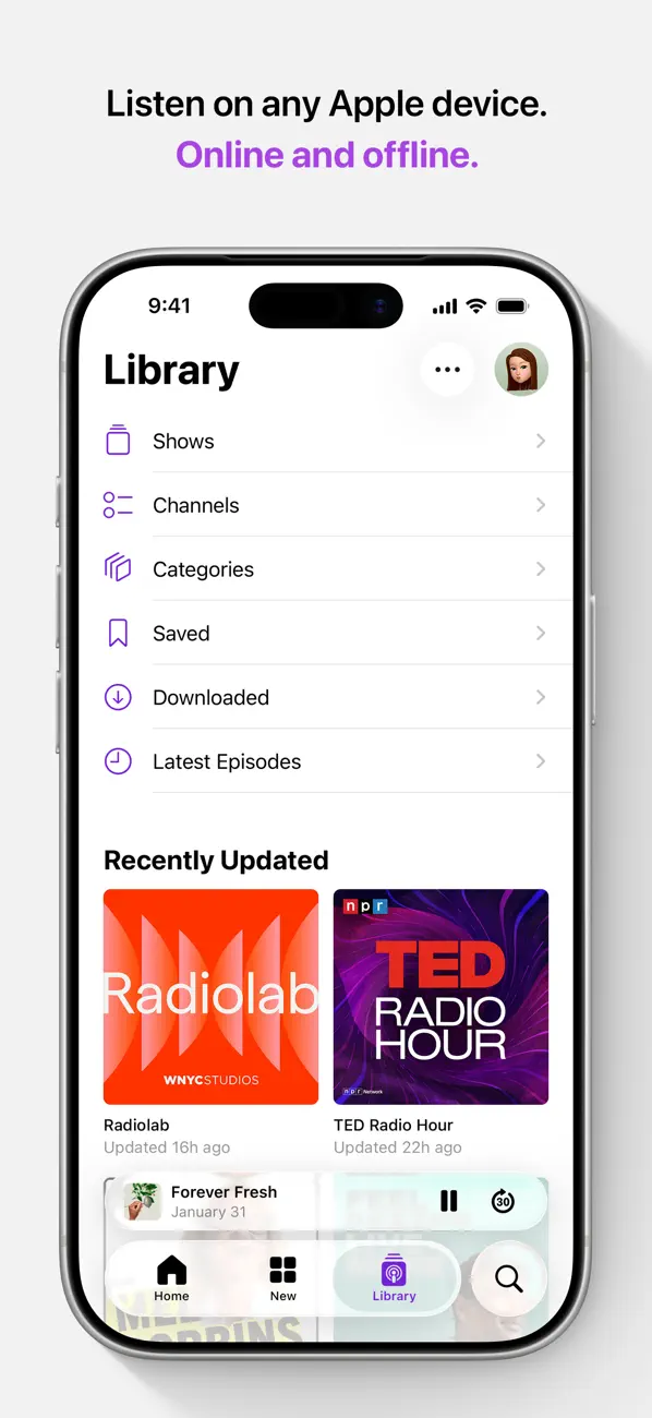 Apple Podcasts screenshot 2