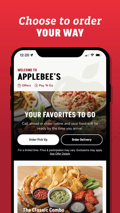 Applebee’s screenshot 2
