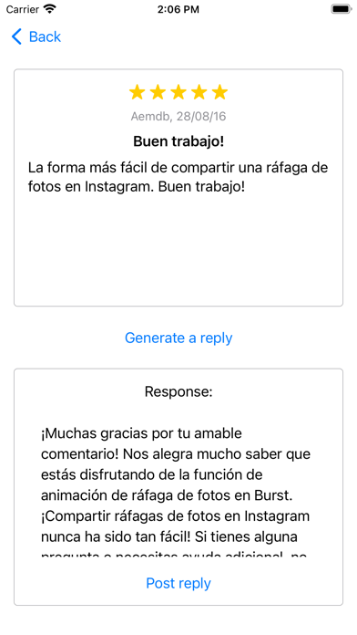 AppReviews.ai - review replies screenshot 1