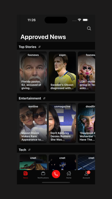 Approved Experiences screenshot 1