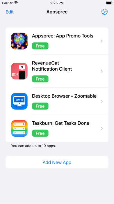 Appspree: App Promo Tools screenshot 3