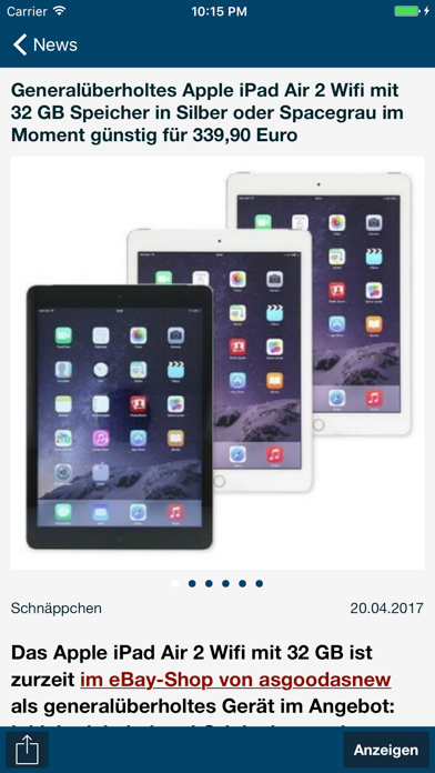 AppTicker News screenshot 1