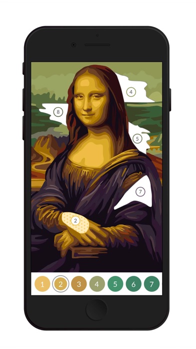 April - Oil Painting by Number screenshot 1