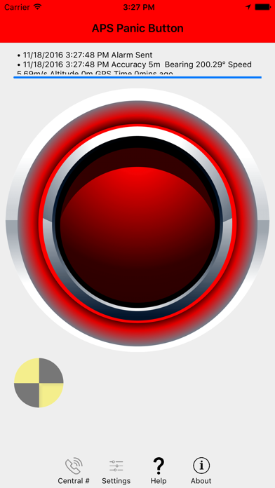 APS Panic Button screenshot 1