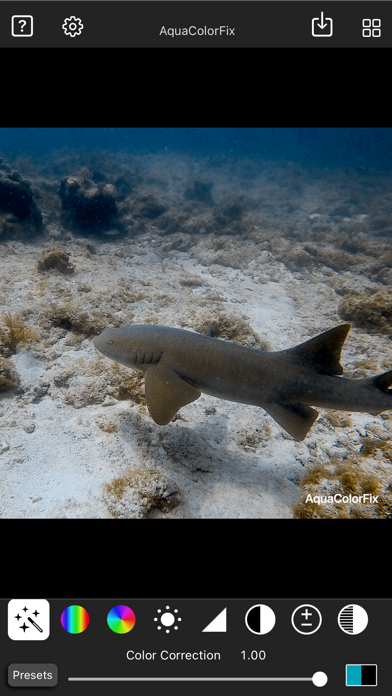 AquaColorFix - Photo & Video screenshot 1