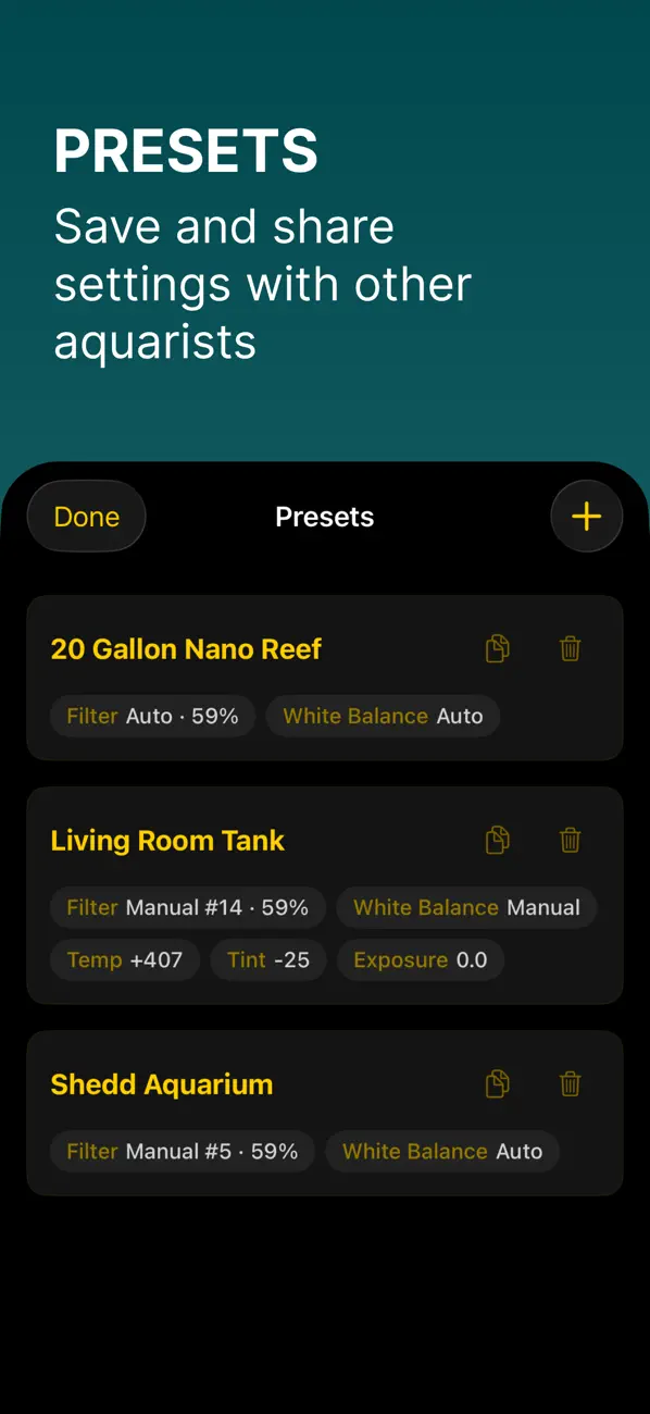 Aquarium Camera screenshot 1