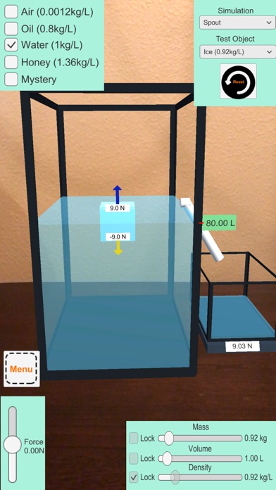 AR Buoyancy Physics Sim screenshot 2