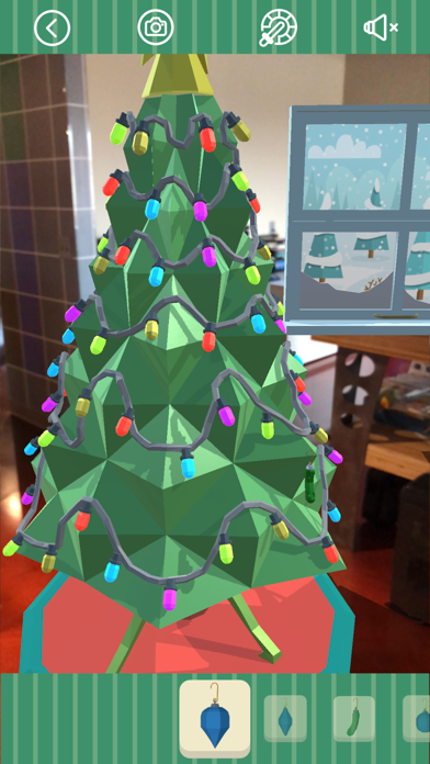 AR Holiday Tree Decorator screenshot 1