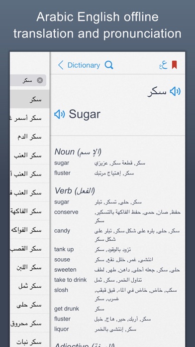 Arabic Dictionary - قاموس عربي screenshot 5