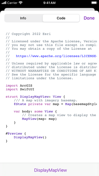 ArcGIS Maps SDK Samples screenshot 1