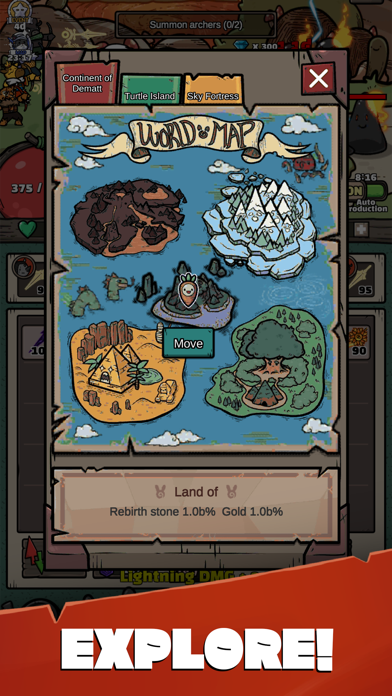 Archer Forest : Idle Defense screenshot 1