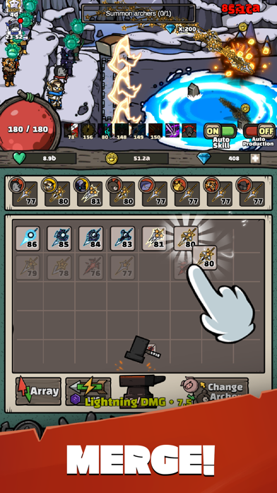 Archer Forest : Idle Defense screenshot 4