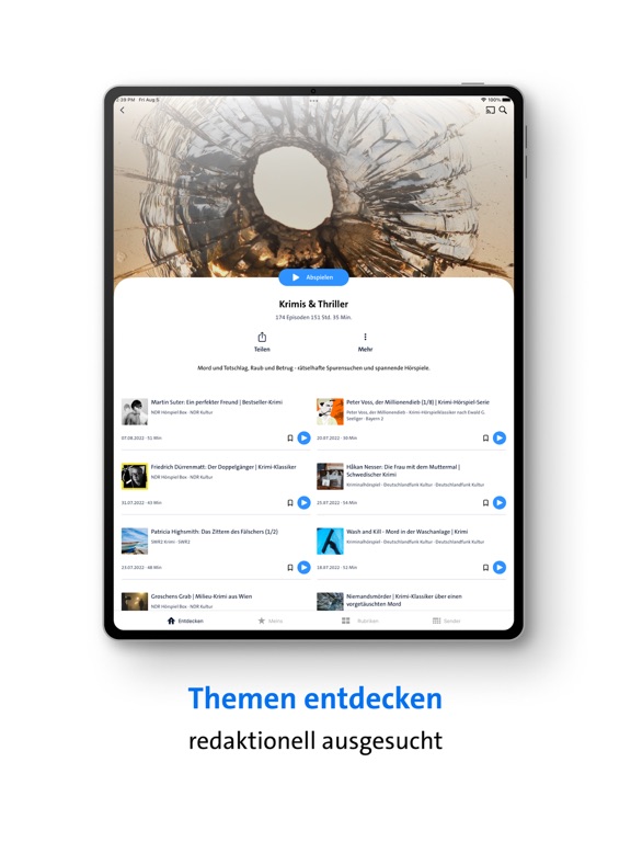 ARD Audiothek screenshot 1