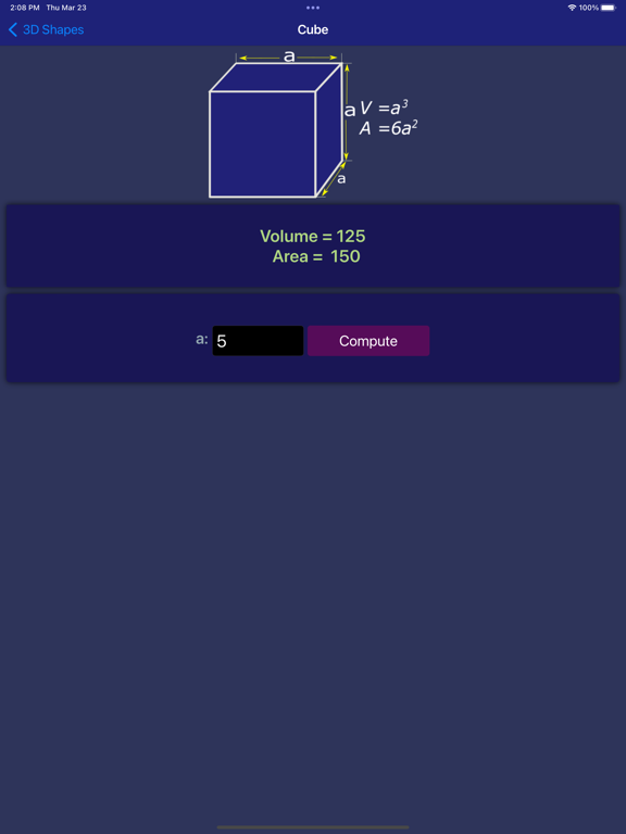 Area and Volume Calc lite screenshot 6