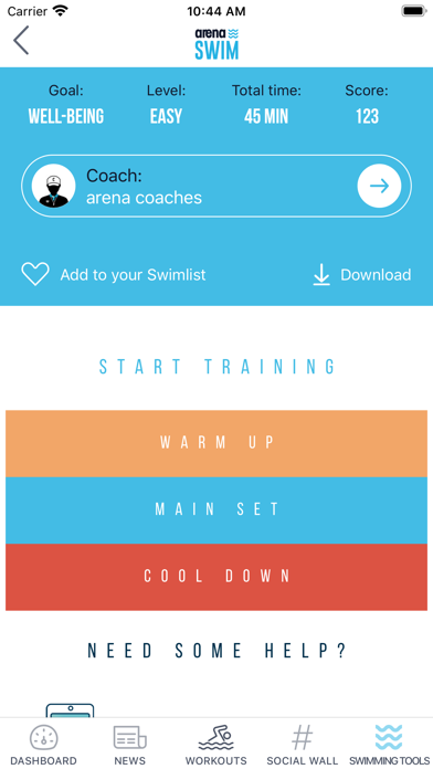 ARENA SWIM - Official App screenshot 3
