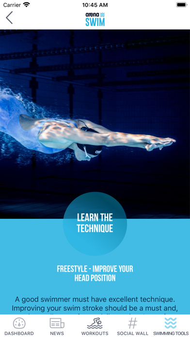 ARENA SWIM - Official App screenshot 2