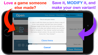 Arenas - Play and Make Games screenshot 1