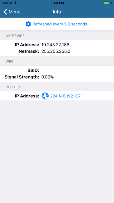 ARINCDirect Network Analyzer screenshot 4