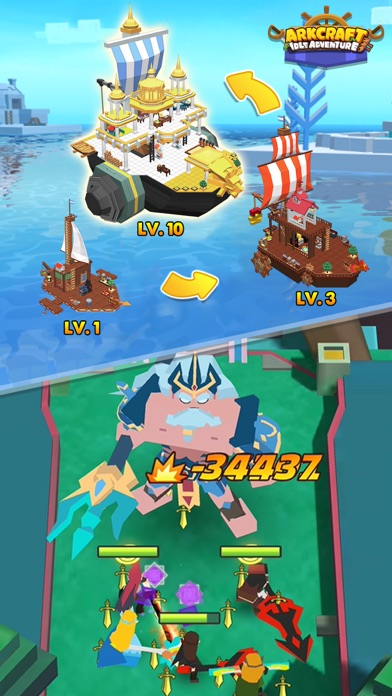 Arkcraft - Idle Adventure screenshot 2