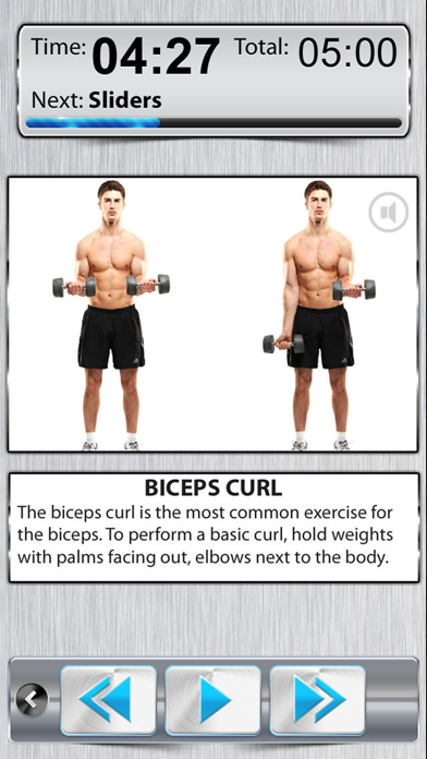 Arm Workout Upper-Body-Strength Routine screenshot 5