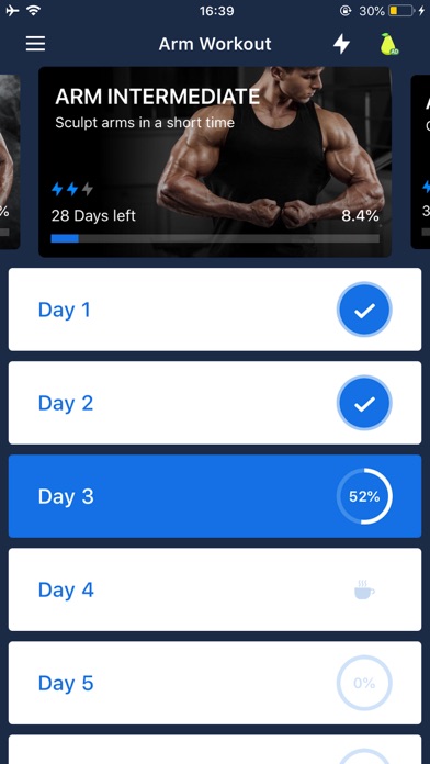 Arm Workout screenshot 4