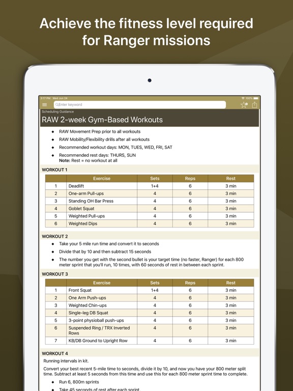 Army Ranger Fitness screenshot 8