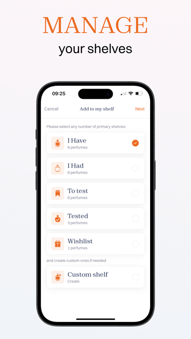 Aromoshelf – AI Scent Wardrobe screenshot 4