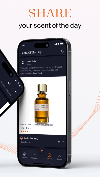 Aromoshelf – AI Scent Wardrobe screenshot 1