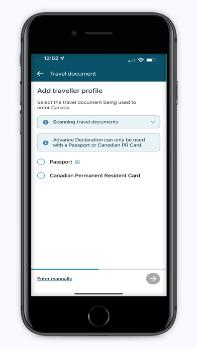 ArriveCAN screenshot 5