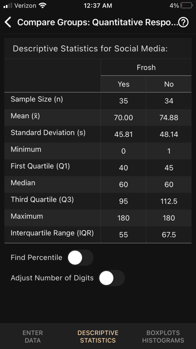Art of Stat: Explore Data screenshot 2