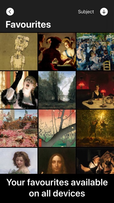 Art4You - Famous Paintings screenshot 2