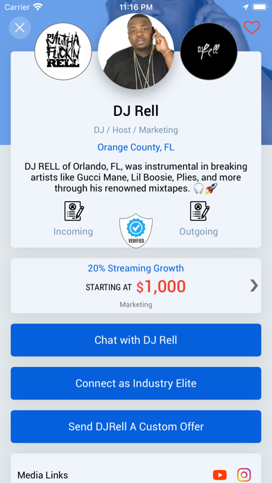 Artist Connect App screenshot 2