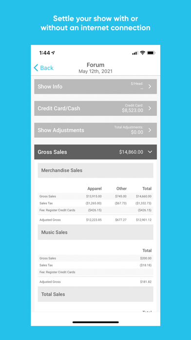 Artist Manager by atVenu screenshot 2