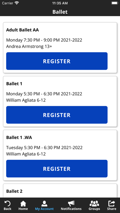 Artistry in Motion Performing screenshot 1