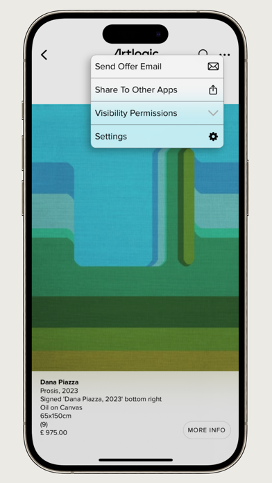 Artlogic screenshot 2