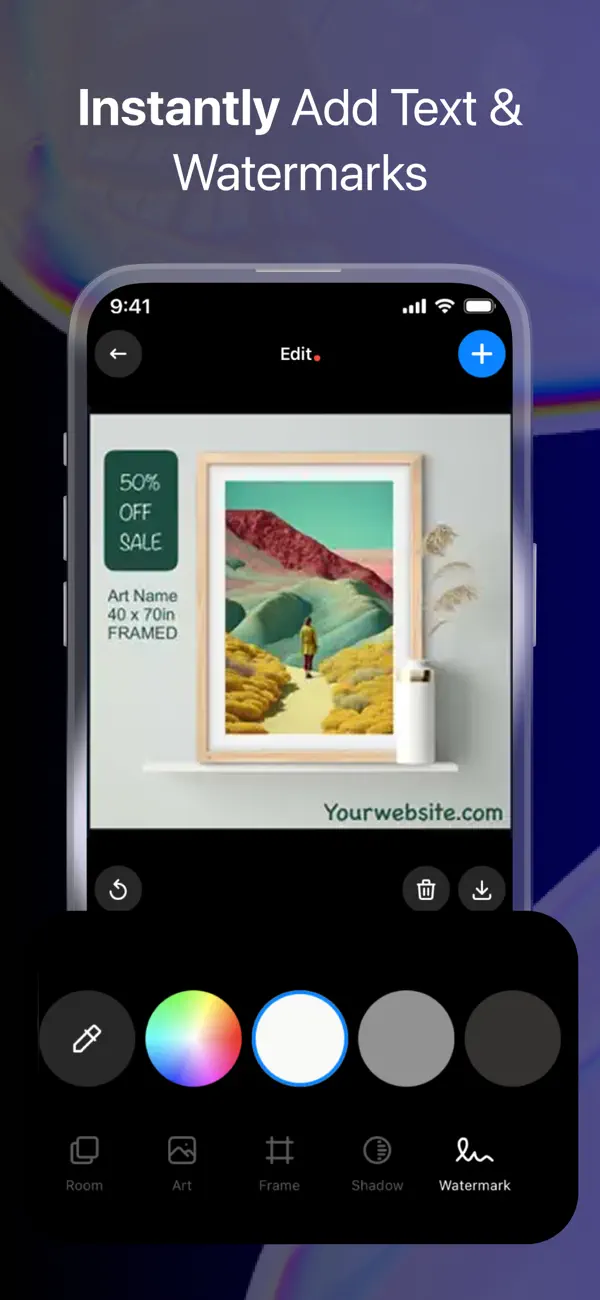 ArtStage: Preview your Artwork screenshot 1
