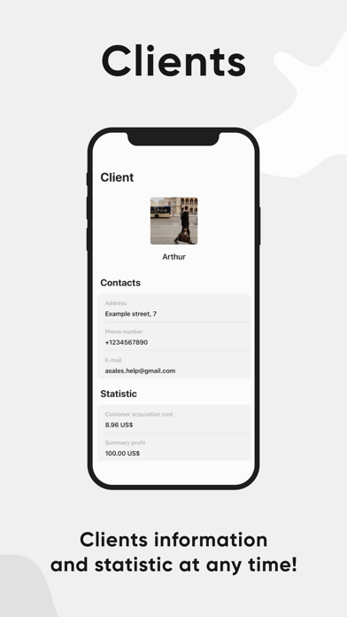 Asales - Sales Tracker & CRM screenshot 3