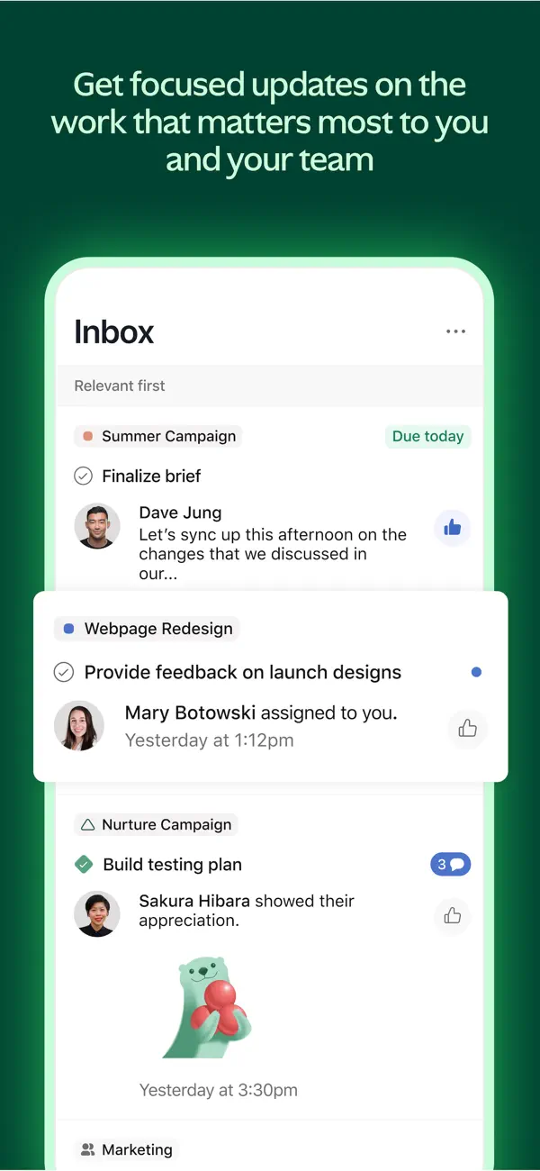 Asana: Work Management screenshot 4